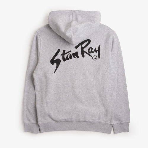 Stan Ray Stan OG Hoodie in Heather Grey, back print
