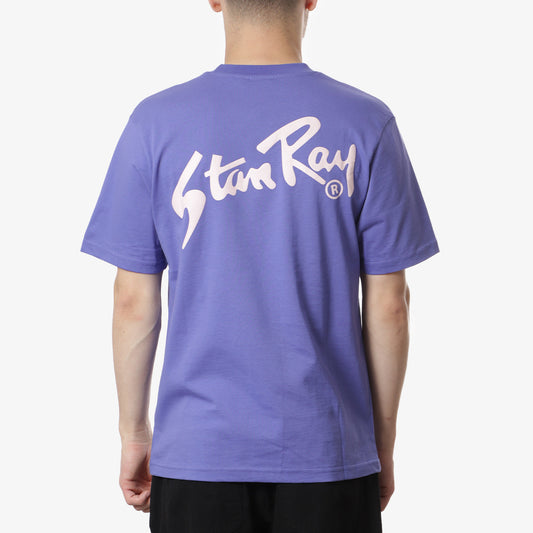 Stan Ray Stan T-Shirt, Blue Iris, Detail Shot 1
