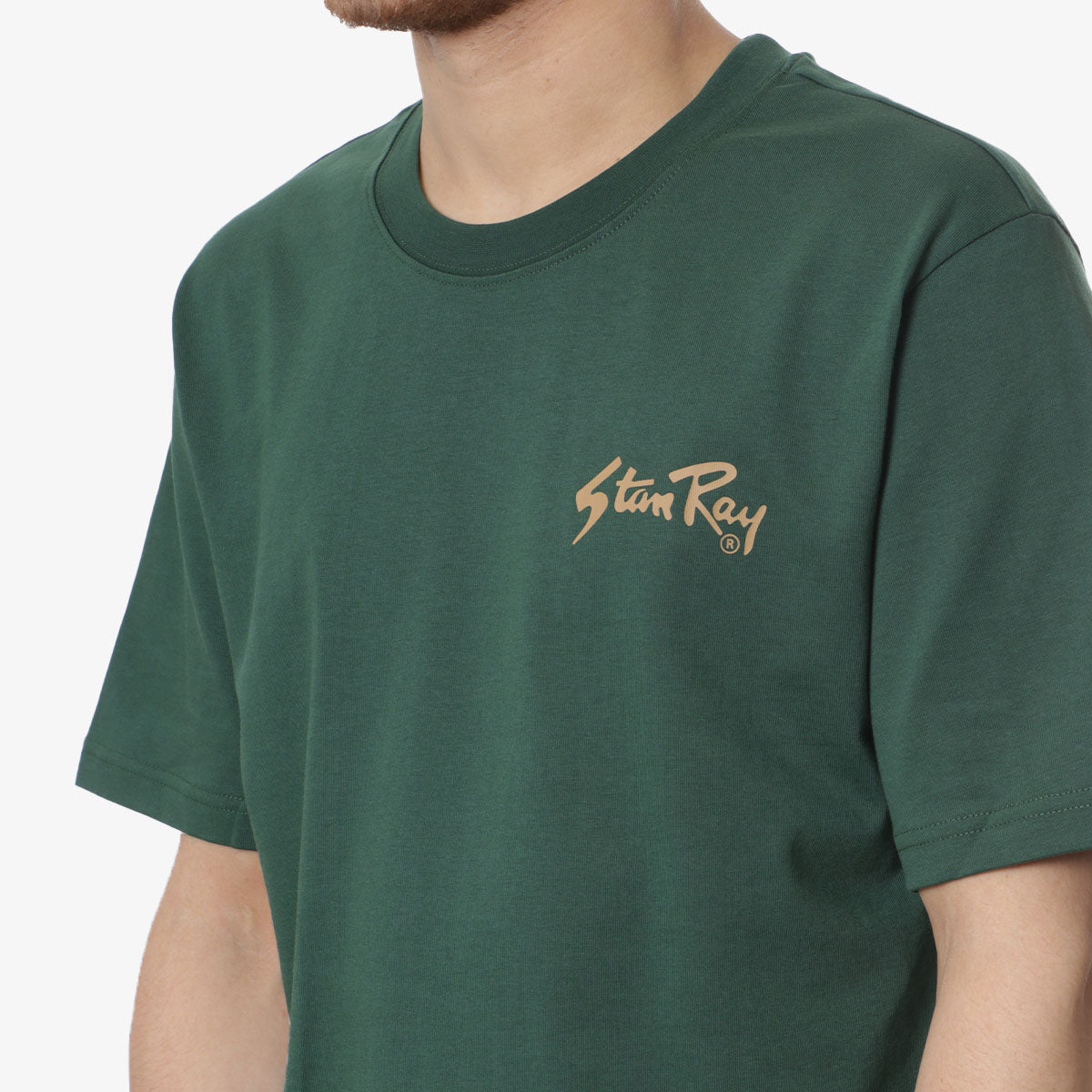 Stan Ray Stan T-Shirt, Racing Green, Detail Shot 3