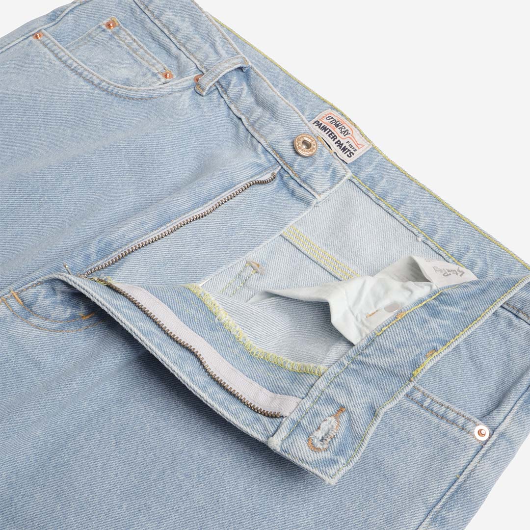 Stan Ray Standard 5 Pant, Ice Stone Denim, Detail Shot 3