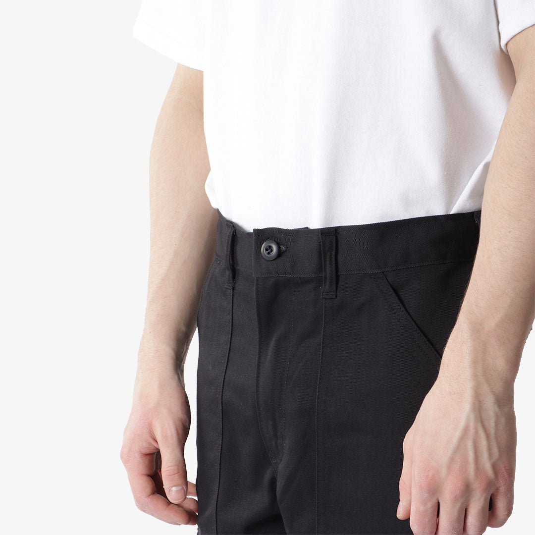 Stan Ray Taper Fit Fatigue Pant - 1200 Series, Black Twill, Detail Shot 2