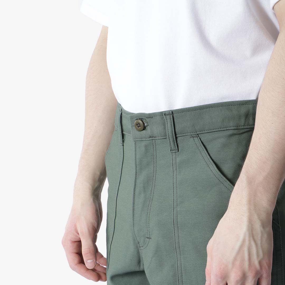 Stan Ray Taper Fit Fatigue Pant - 1200 Series, Olive Sateen, Detail Shot 2