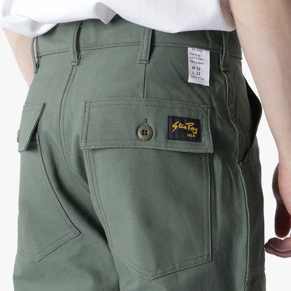 Stan Ray Taper Fit Fatigue Pant - 1200 Series, Olive Sateen, Detail Shot 4