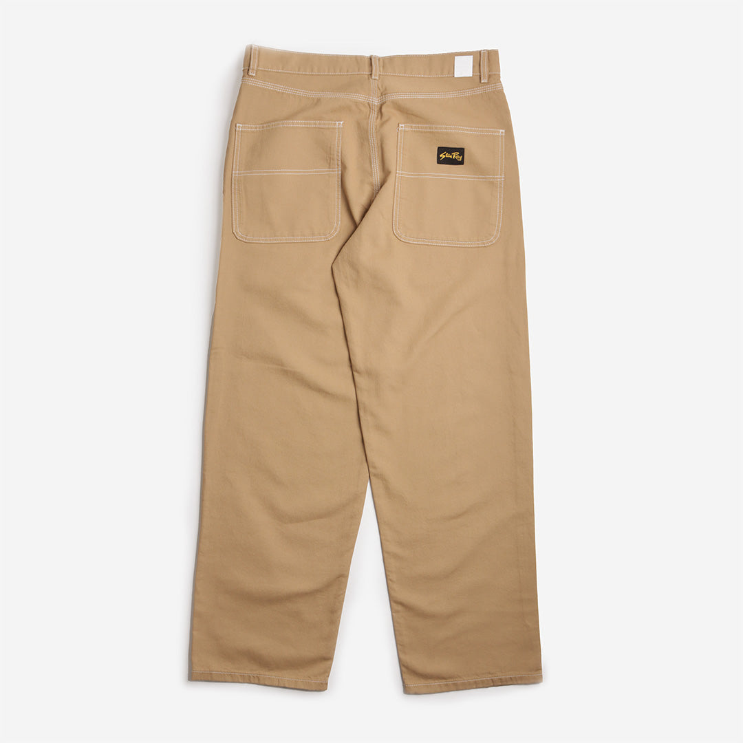 Stan Ray Wide 5 Pant, Khaki Bedford, Detail Shot 2