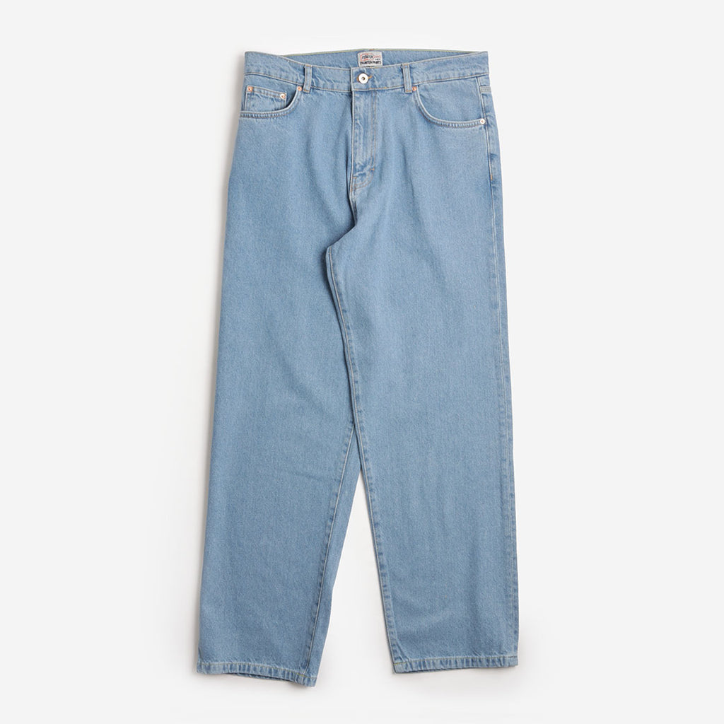 Stan Ray Wide 5 Pant, Mid Stone Denim, Detail Shot 1