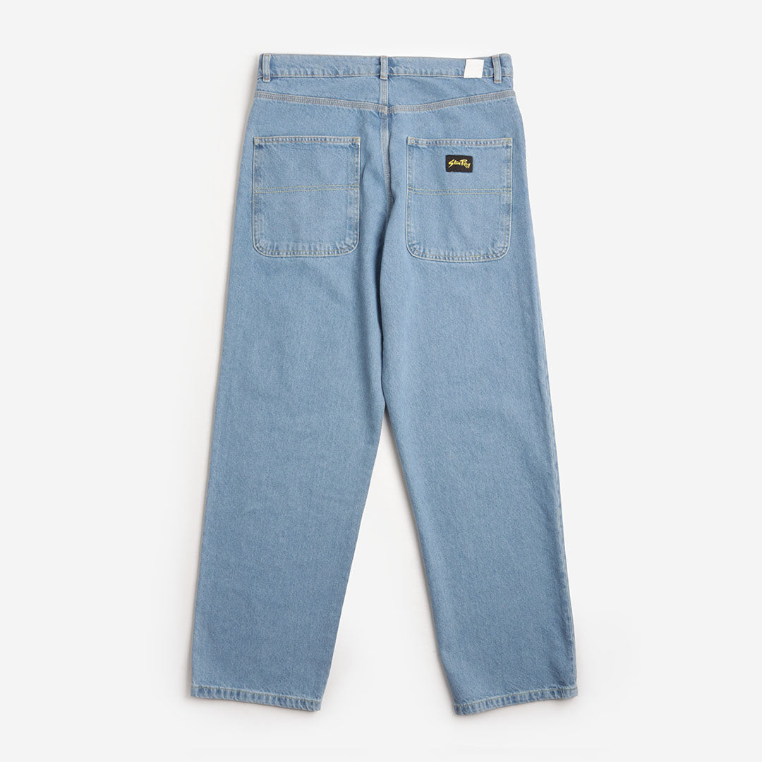 Stan Ray Wide 5 Pant, Mid Stone Denim, Detail Shot 2