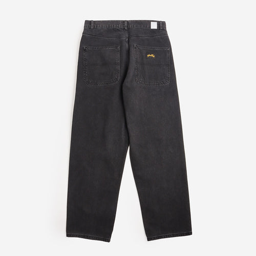 Stan Ray Wide 5 Pant in Washed Black, back view