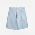 Stan Ray Wide 5 Shorts, Ice Stone Denim, Detail Shot 1