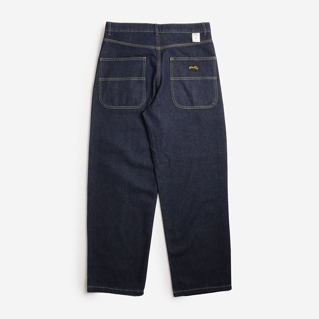 main Stan Ray Wide 5 Pant, Single Rinse Denim Blue, Detail Shot 4