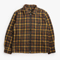 Stan Ray Zip Shirt, Acorn Plaid, Detail Shot 1