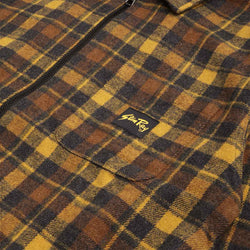 thumbnail Stan Ray Zip Shirt, Acorn Plaid, Detail Shot 2