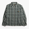 Stan Ray Zip Shirt, Green Check, Detail Shot 1
