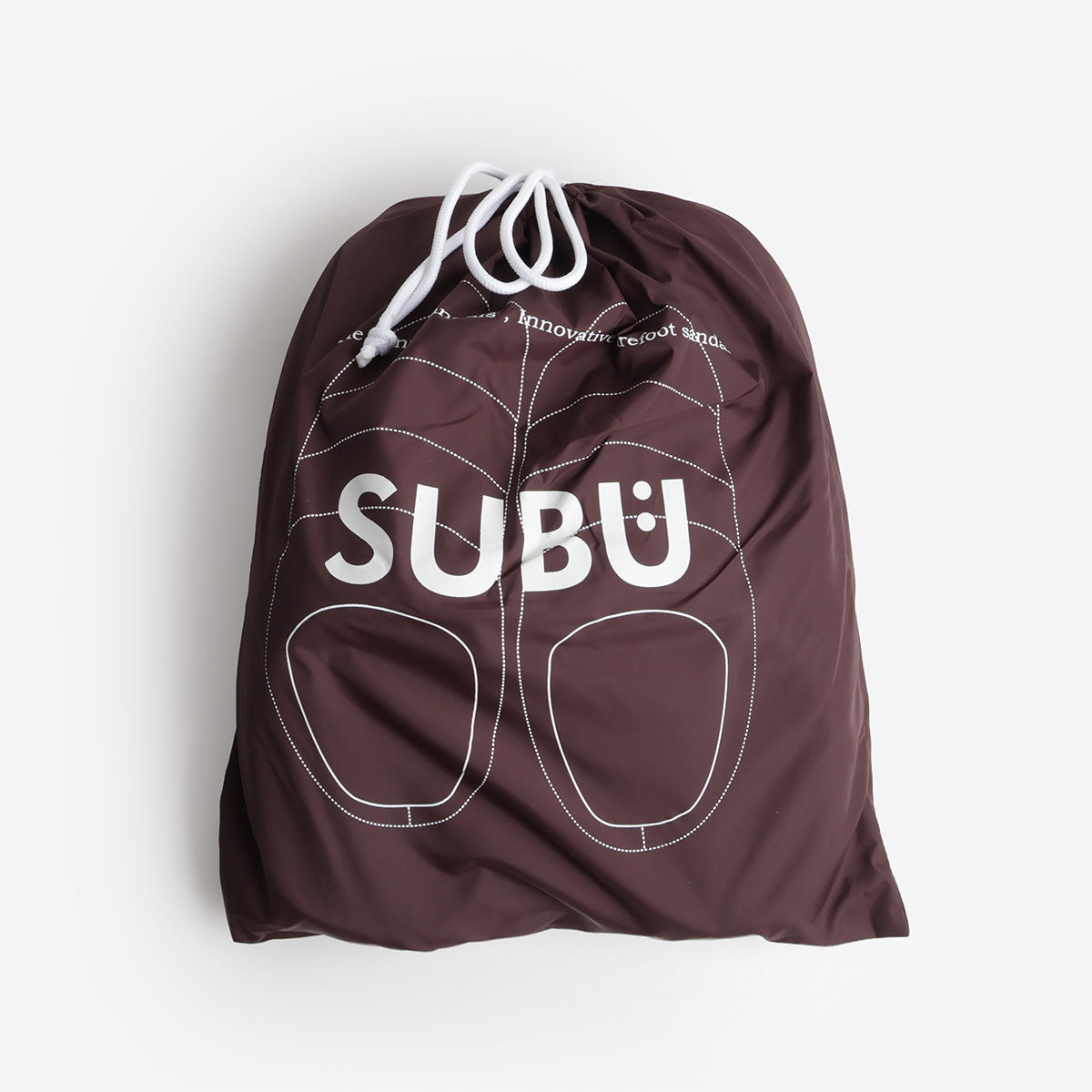 SUBU Permanent F-Line Sandals, Dark Brown, Detail Shot 5