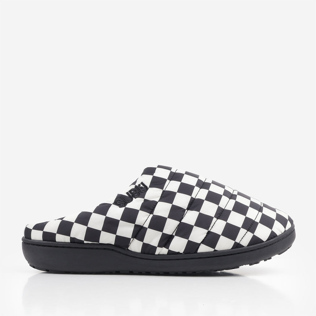 SUBU Permanent F-Line Sandals, Checker, Detail Shot 1