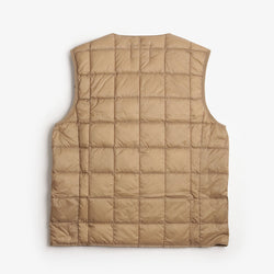 thumbnail Taion Crew Neck Button Down Vest, Grayge, Detail Shot 2