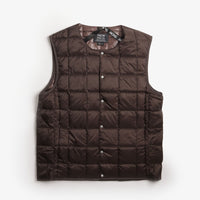 Taion Crew Neck Button Down Vest