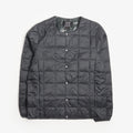 Taion Crew Neck Down Jacket - Charcoal