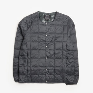 Taion Crew Neck Down Jacket - Coal