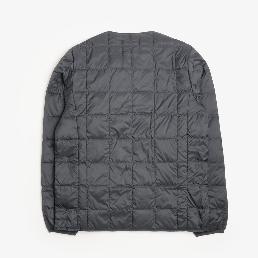 Taion Crew Neck Down Jacket - Charcoal