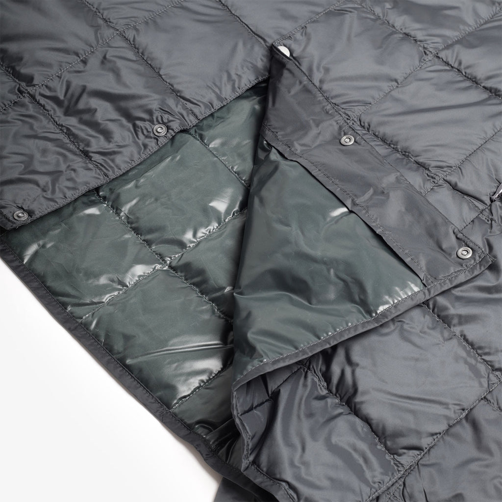 Taion Crew Neck Down Jacket - Charcoal
