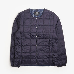 Taion Crew Neck Down Jacket - Navy