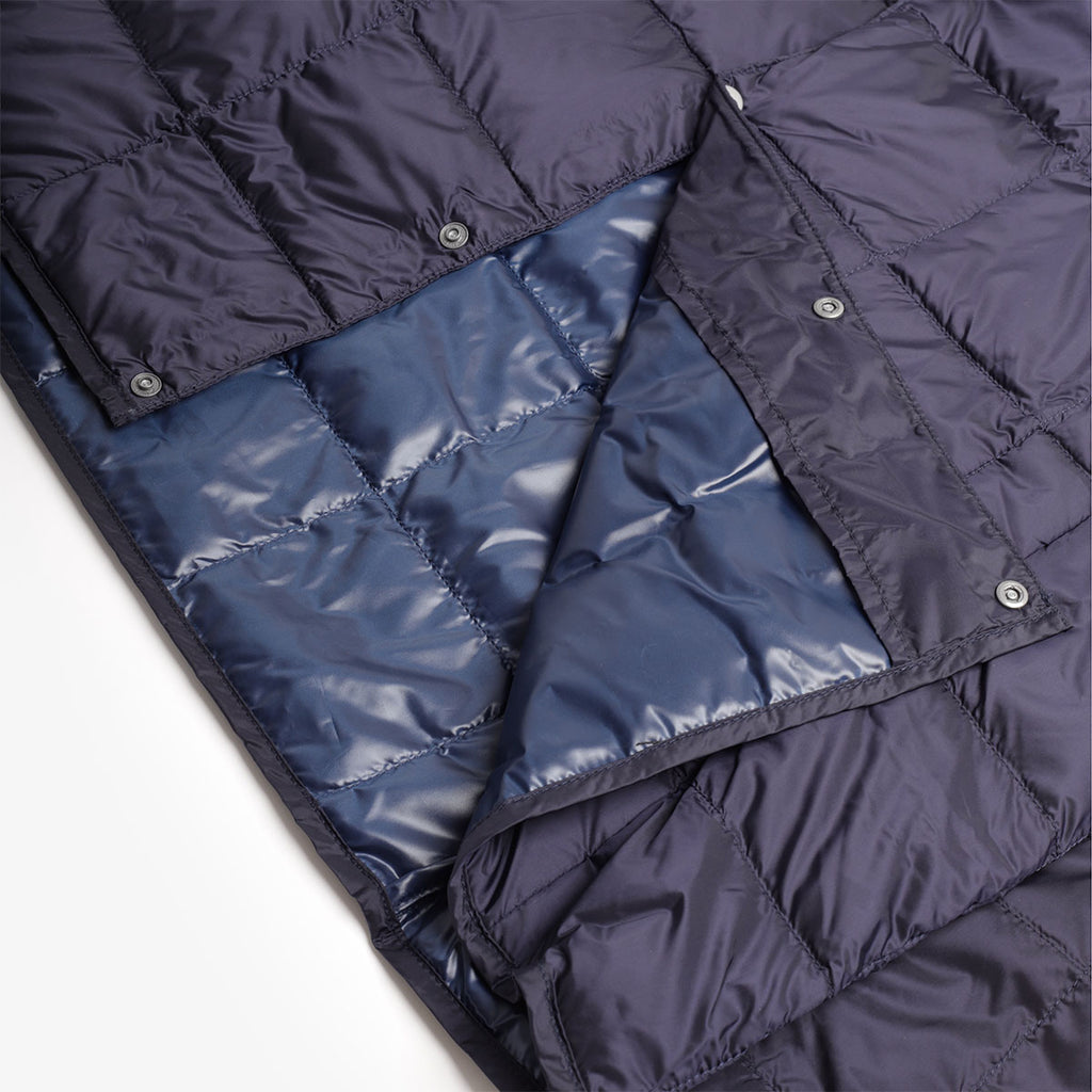 Taion Crew Neck Down Jacket - Navy