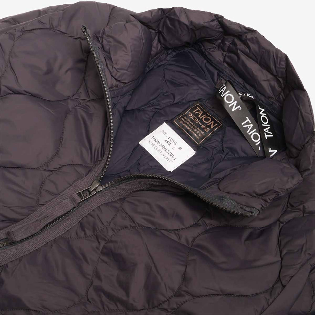 Taion Military Hi Neck W-Zip Down Jacket