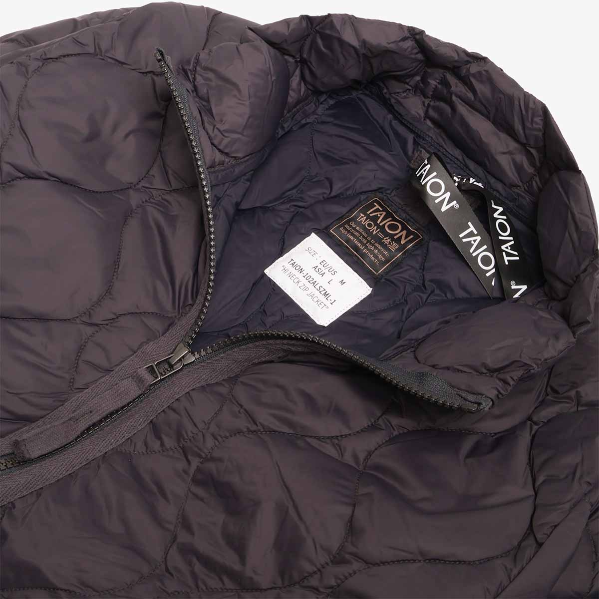 Taion Military Hi Neck W-Zip Down Jacket