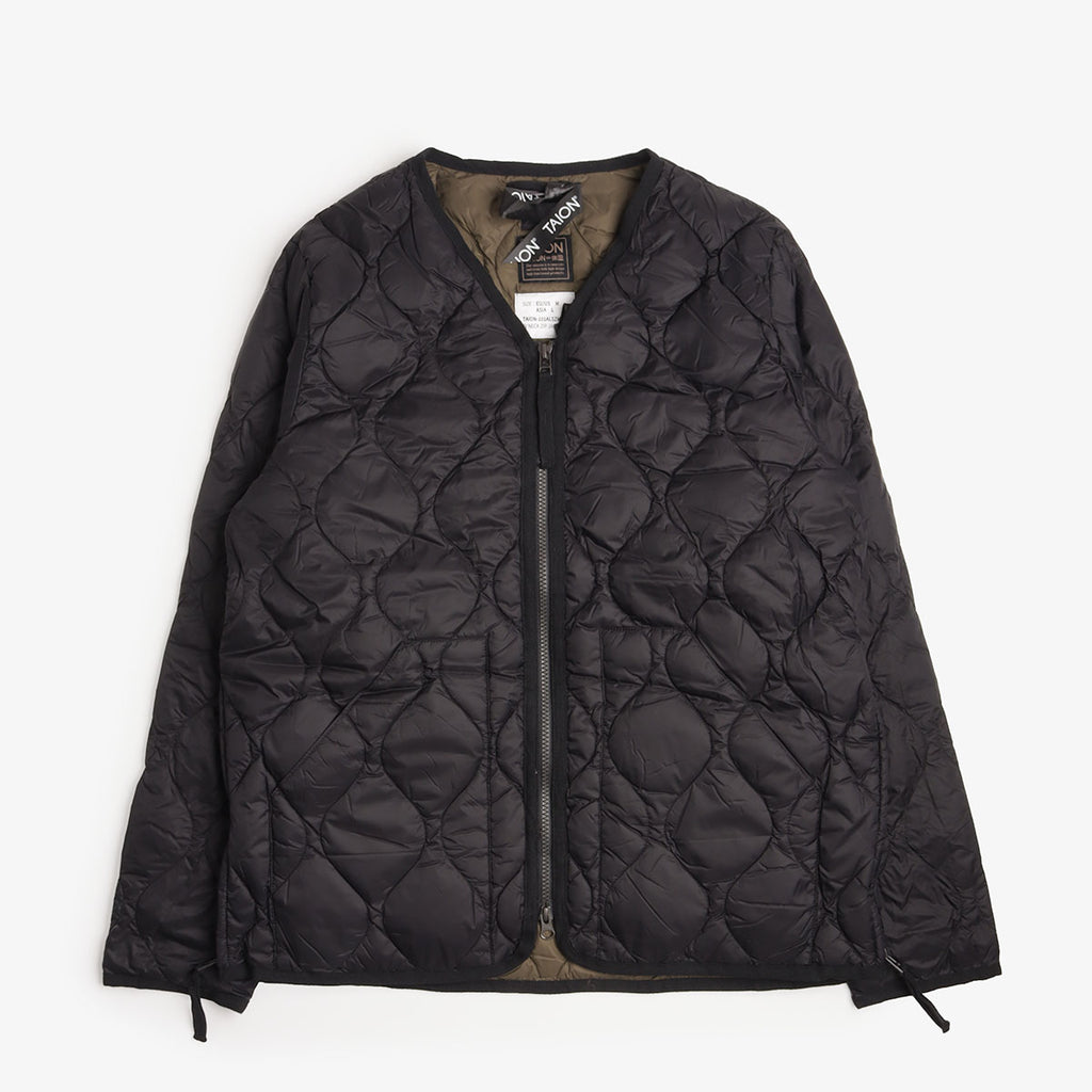 Taion Military W-Zip V Neck Down Jacket