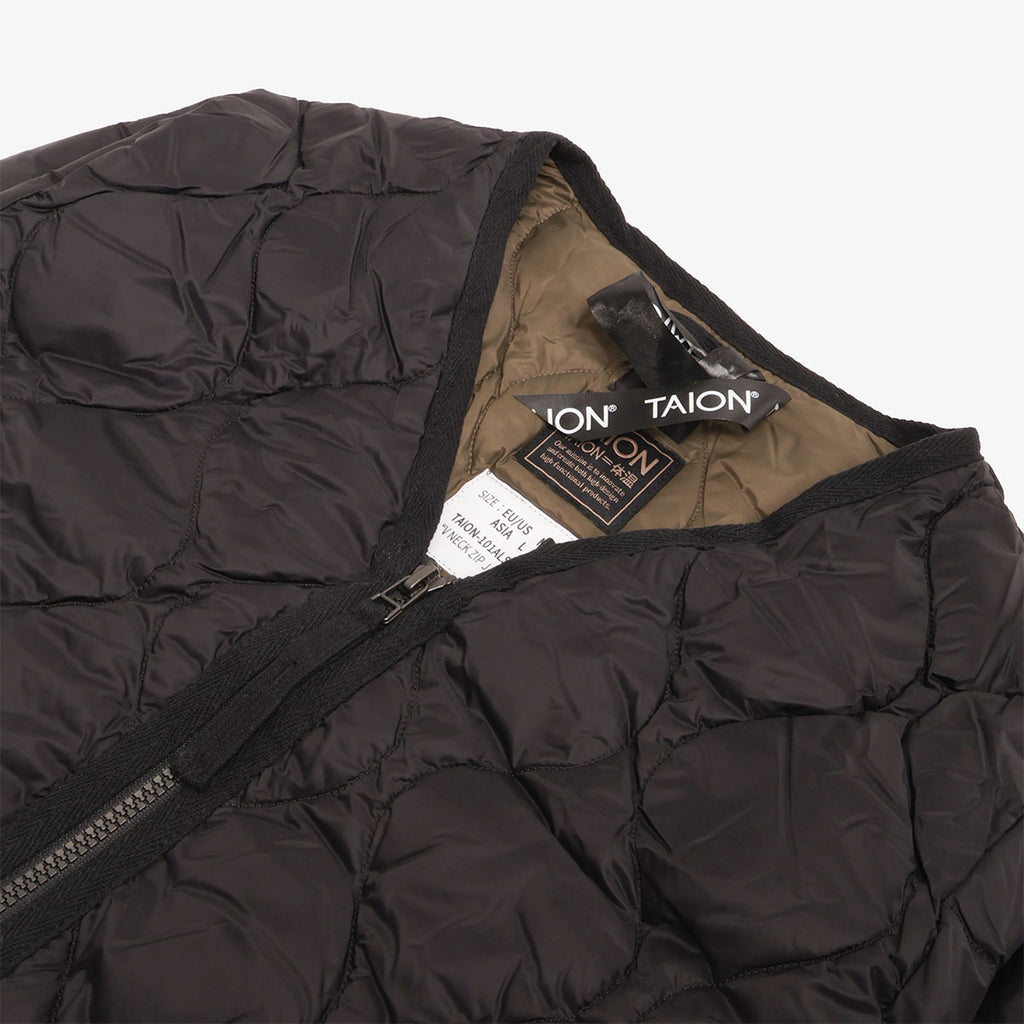 Taion Military W-Zip V Neck Down Jacket