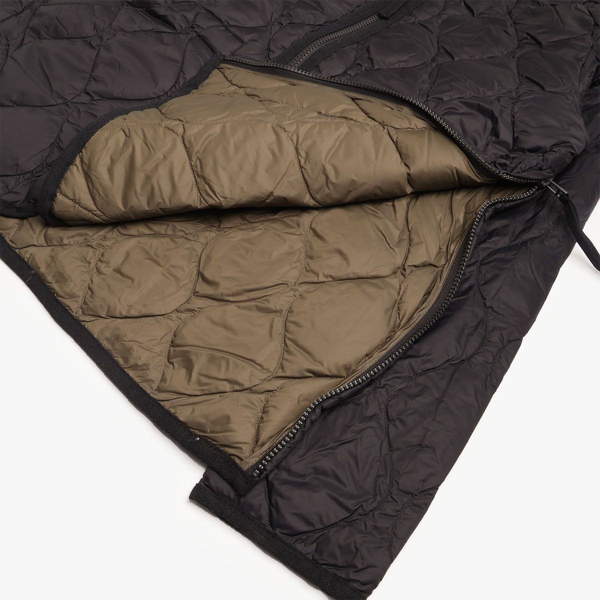 Taion Military W-Zip V Neck Down Jacket