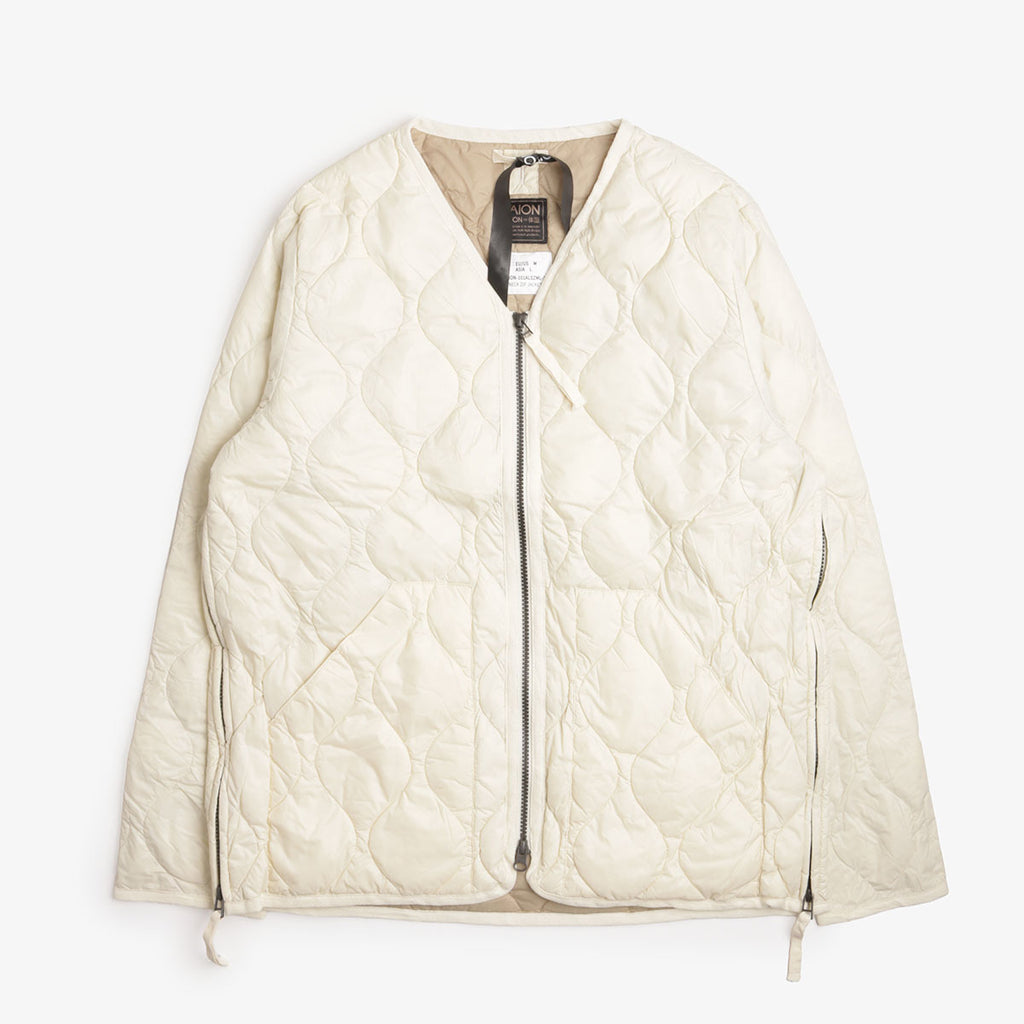 Taion Military W-Zip V Neck Down Jacket