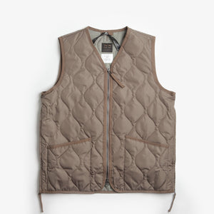 Taion Military Zip V Neck Down Vest
