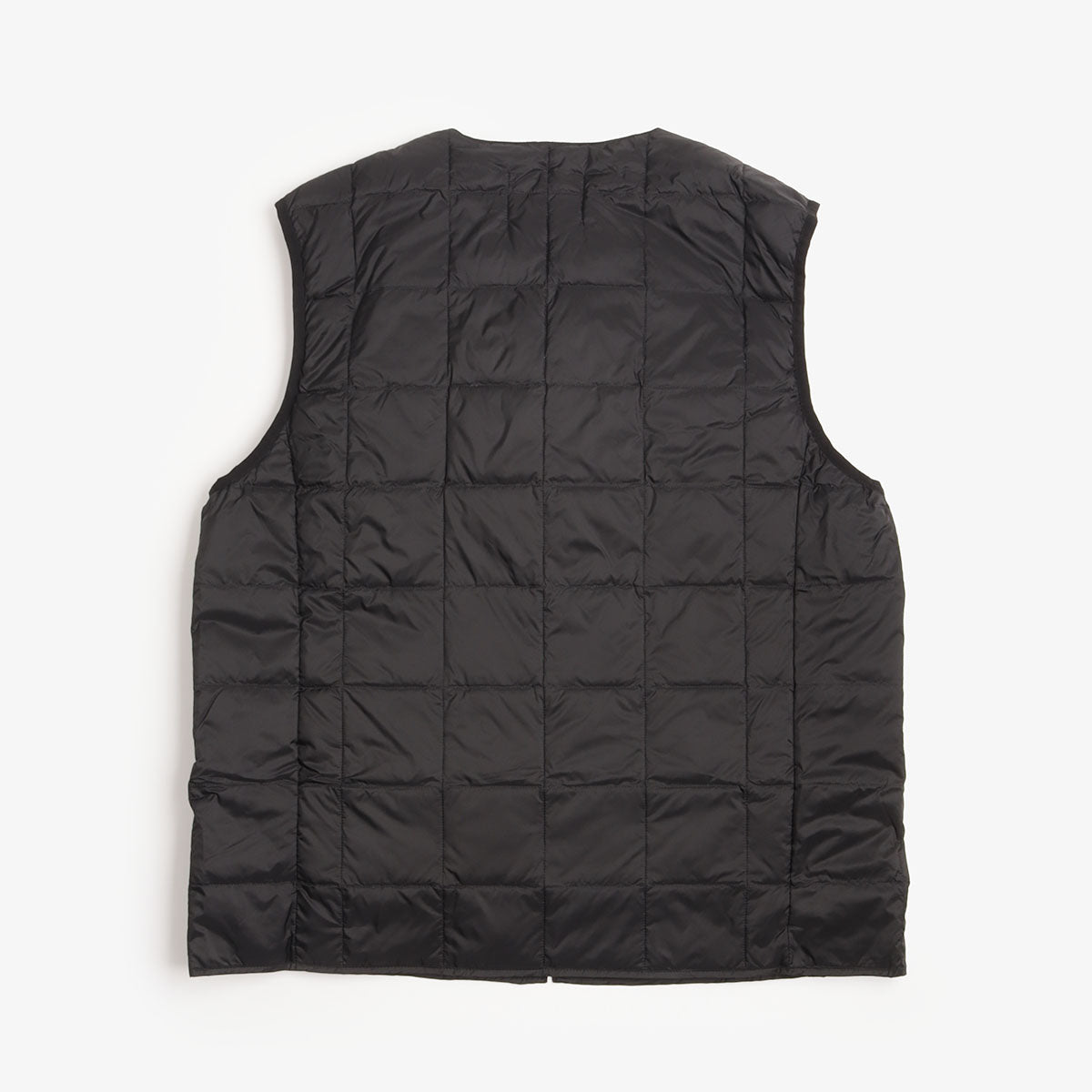 Taion V-Neck Down Vest - Black