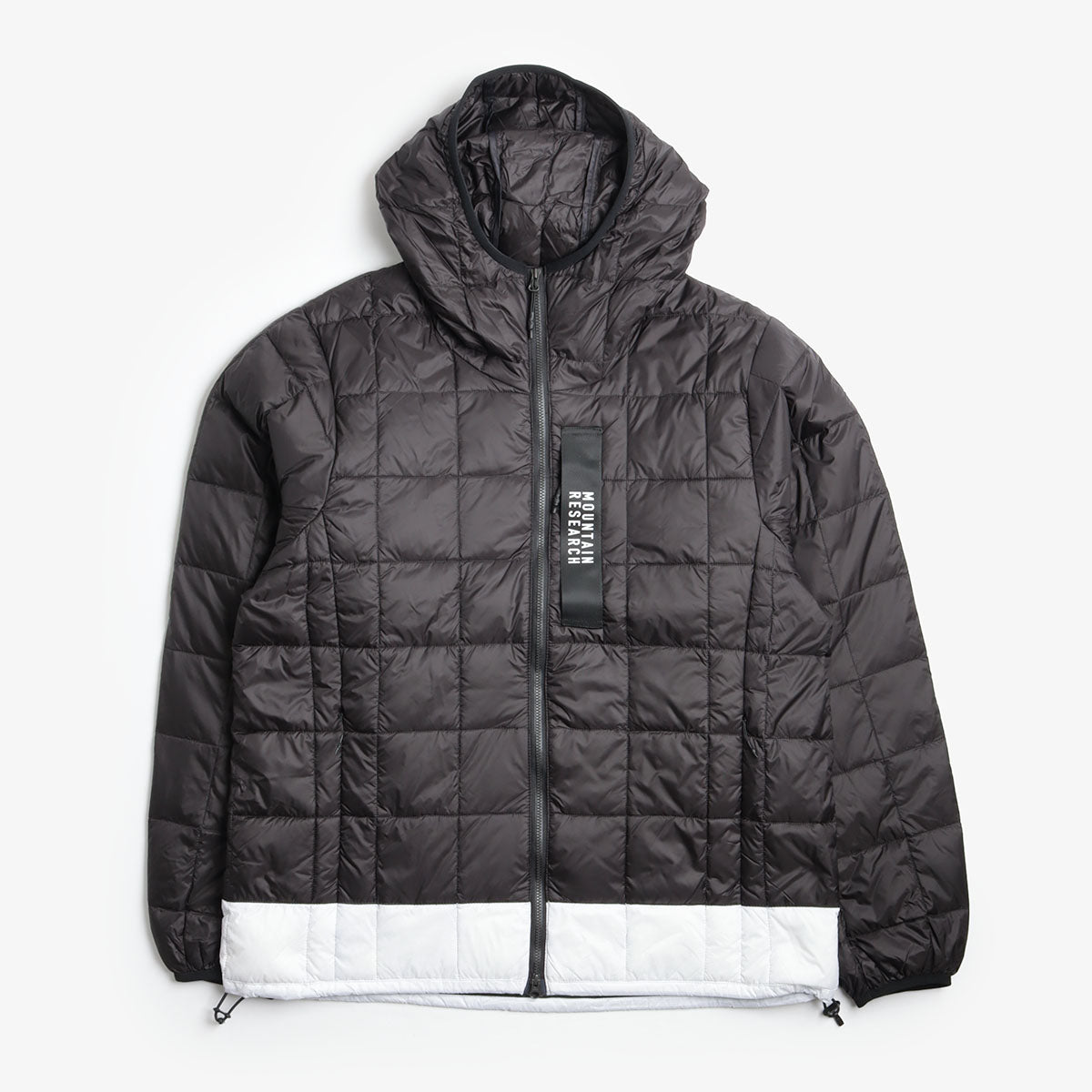 Taion x Mountain Research Down Zip Parka, Black, Detail Shot 1