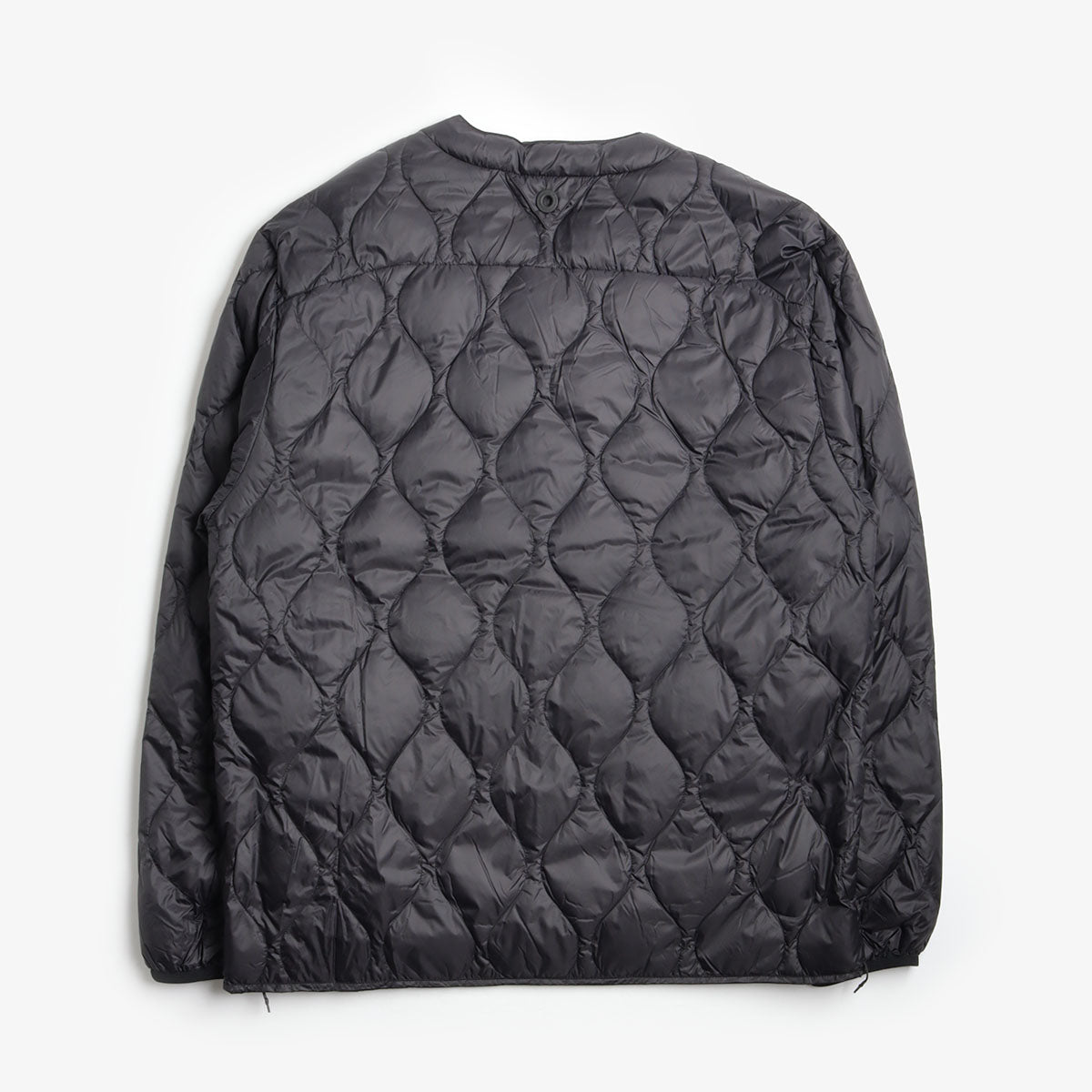 Taion x White Mountaineering Light Down Jacket, Black, Detail Shot 2