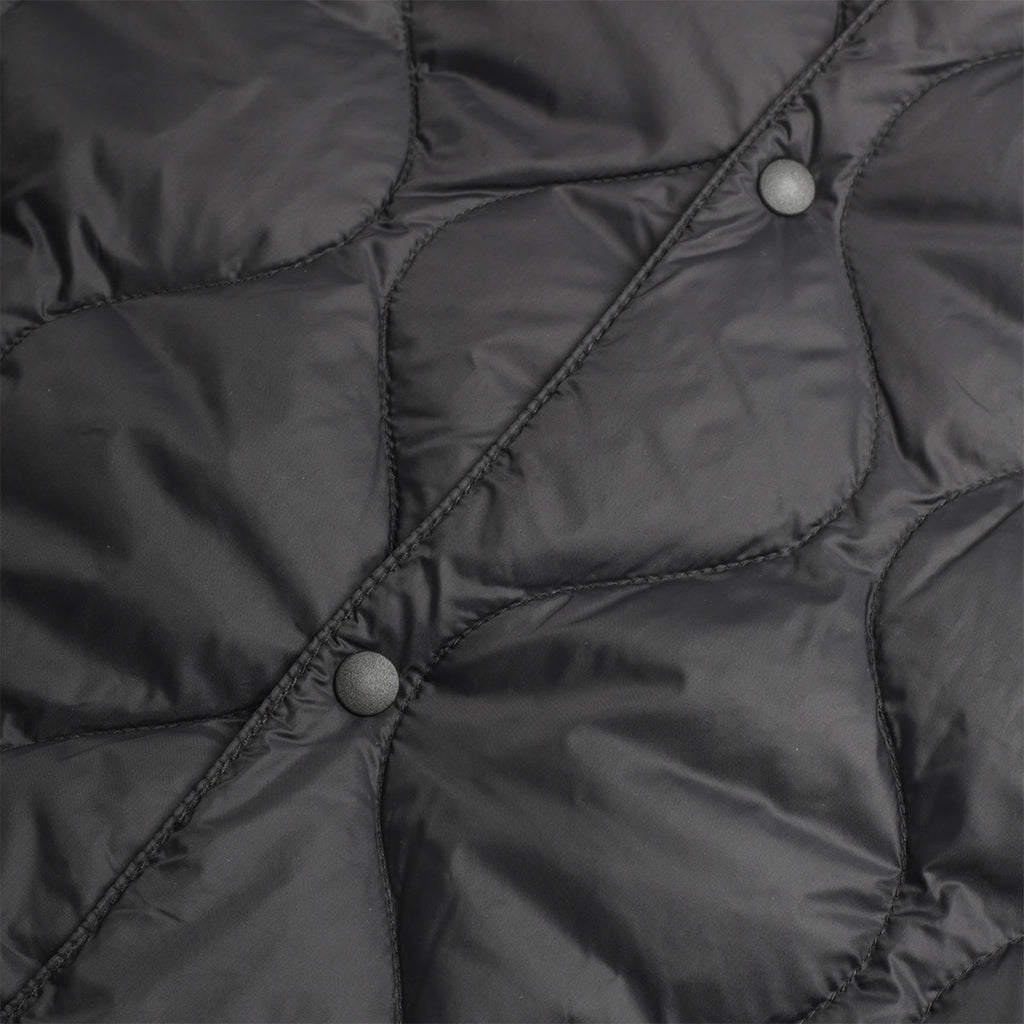 Taion x White Mountaineering Light Down Jacket, Black, Detail Shot 3