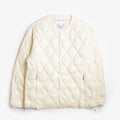 Taion x White Mountaineering Light Down Jacket, Off White, Detail Shot 1