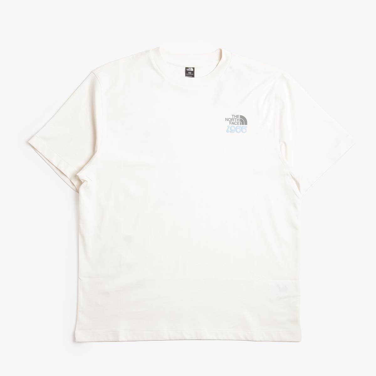 The North Face 1966 Flora Relaxed T-Shirt, White Dune, Detail Shot 1