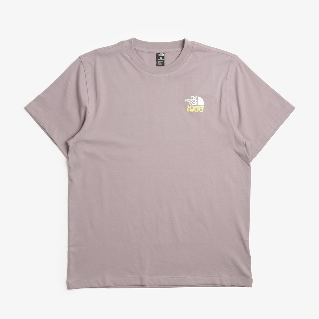 The North Face 1966 Motion Relaxed T-Shirt, Transcendent Grey, Detail Shot 1