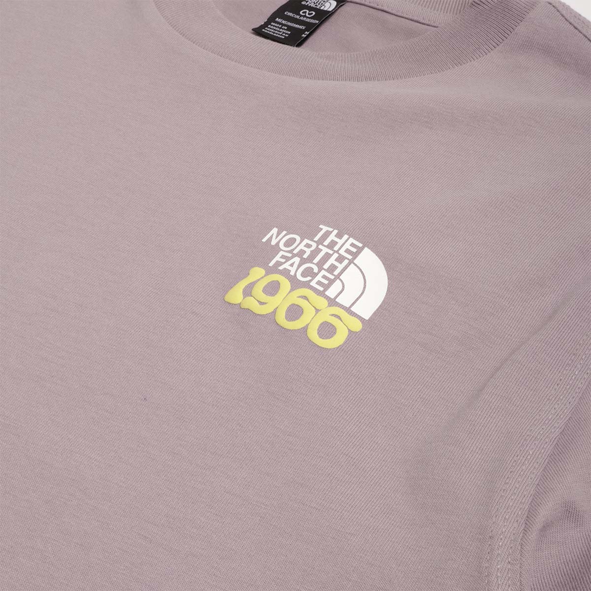 The North Face 1966 Motion Relaxed T-Shirt, Transcendent Grey, Detail Shot 2