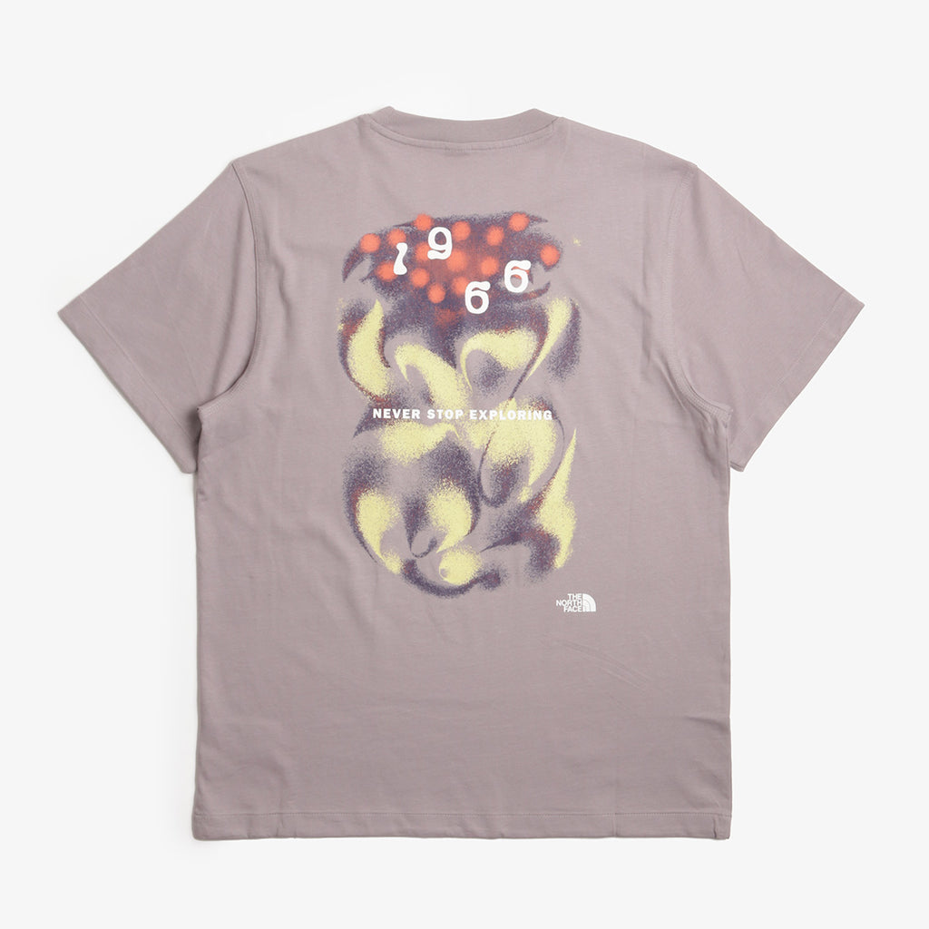 The North Face 1966 Motion Relaxed T-Shirt, Transcendent Grey, Detail Shot 3
