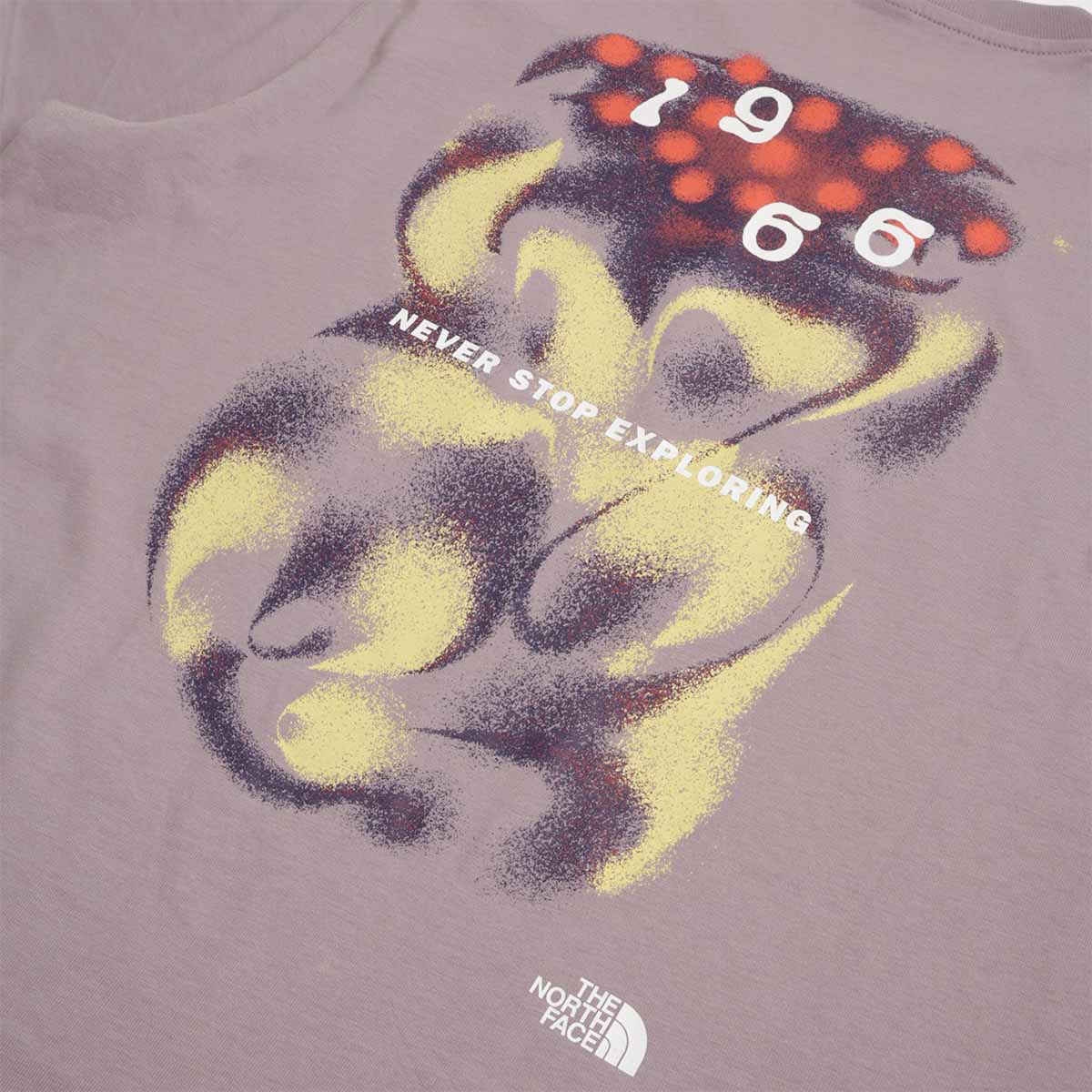 The North Face 1966 Motion Relaxed T-Shirt, Transcendent Grey, Detail Shot 4