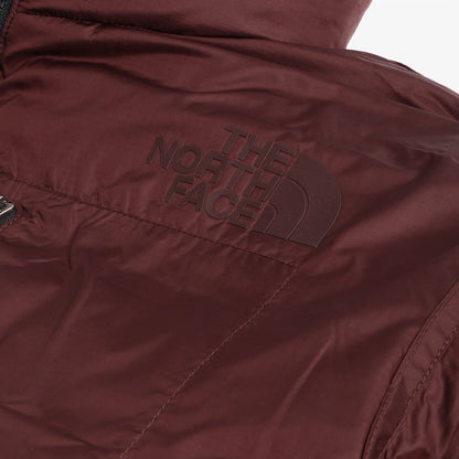 The North Face 1992 Reversible Nuptse Jacket, Sulphur Moss Coal Brown, Detail Shot 6