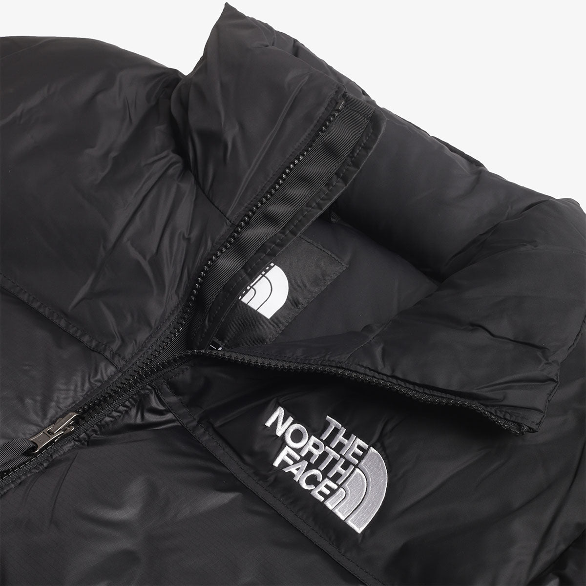 main The North Face 1996 Retro Nuptse Jacket, TNF Black, Detail Shot 3