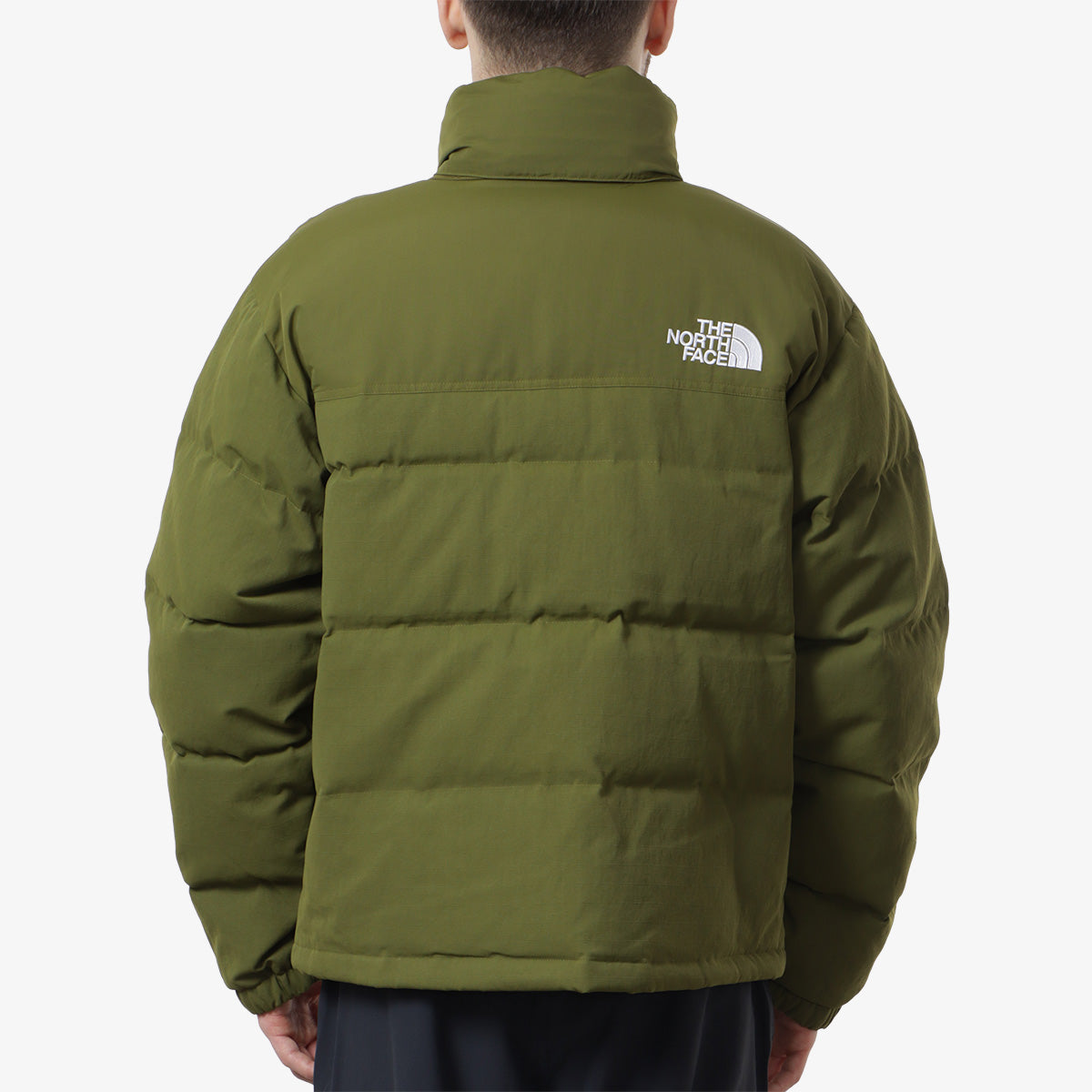 The North Face 1992 Ripstop Nuptse Jacket, Forest Olive, Detail Shot 4