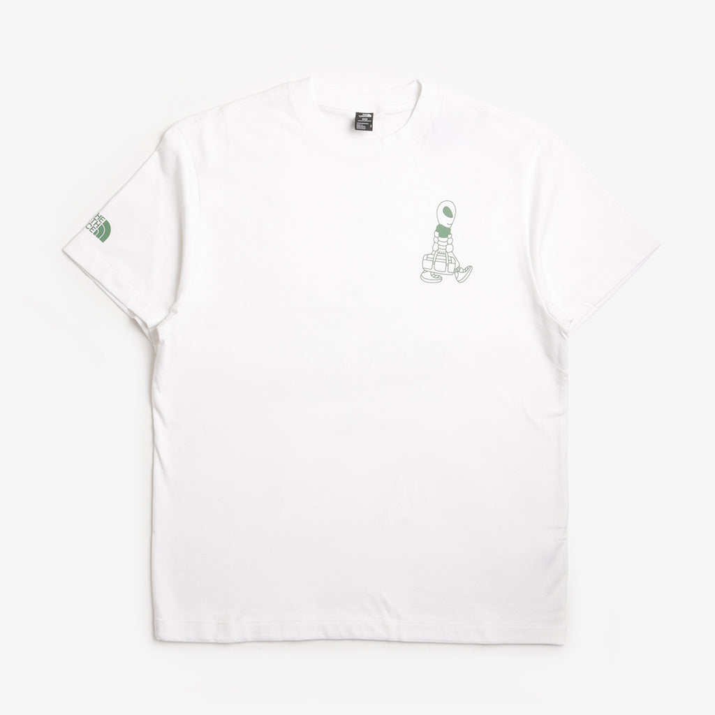 The North Face Alien Relaxed T-Shirt, TNF White, Detail Shot 1