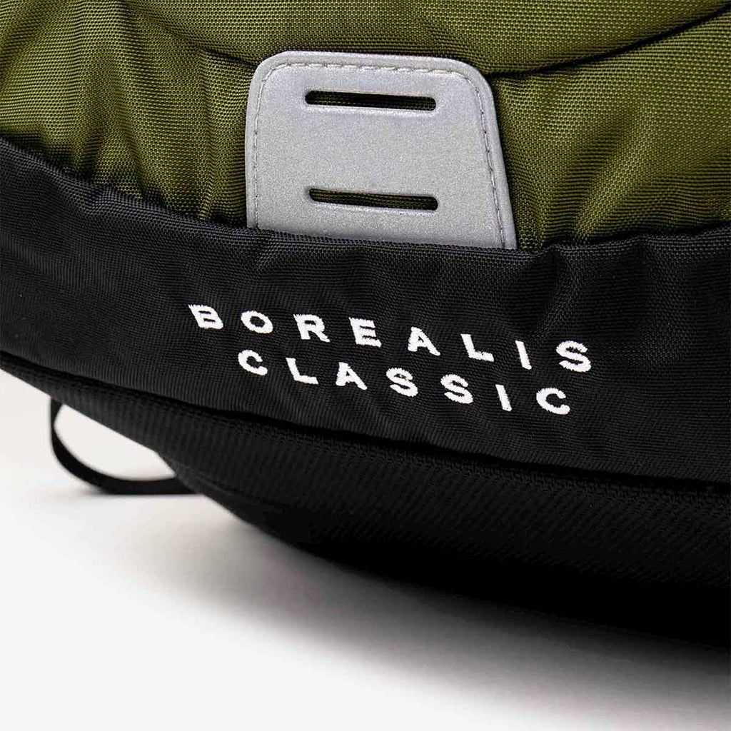 The North Face Borealis Classic Backpack, Woodland Green TNF Black, Detail Shot 3