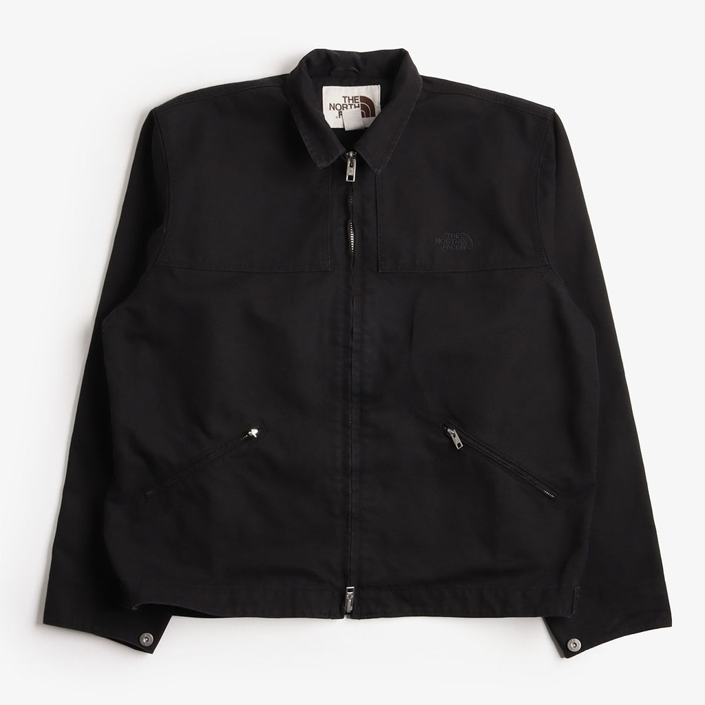The North Face Cedar Canvas Work Jacket, TNF Black, Detail Shot 1