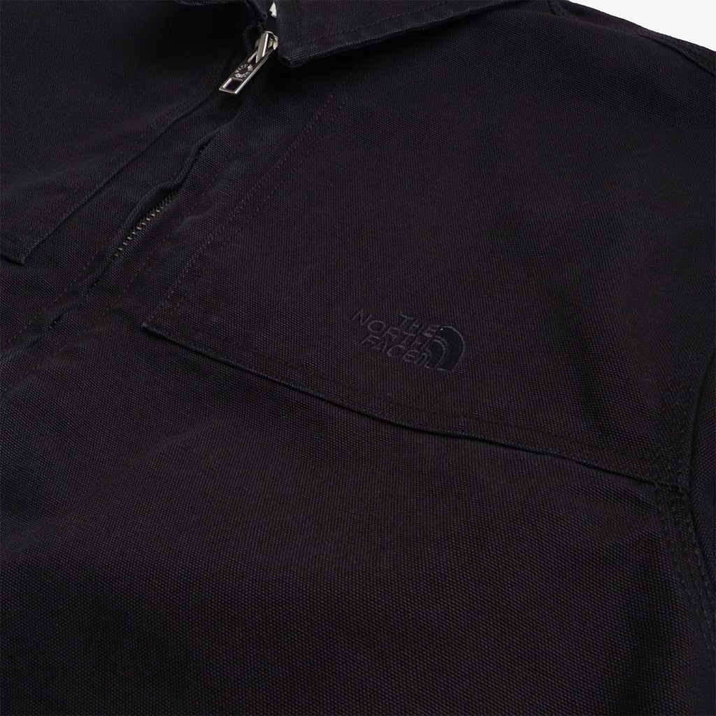 The North Face Cedar Canvas Work Jacket, TNF Black, Detail Shot 2